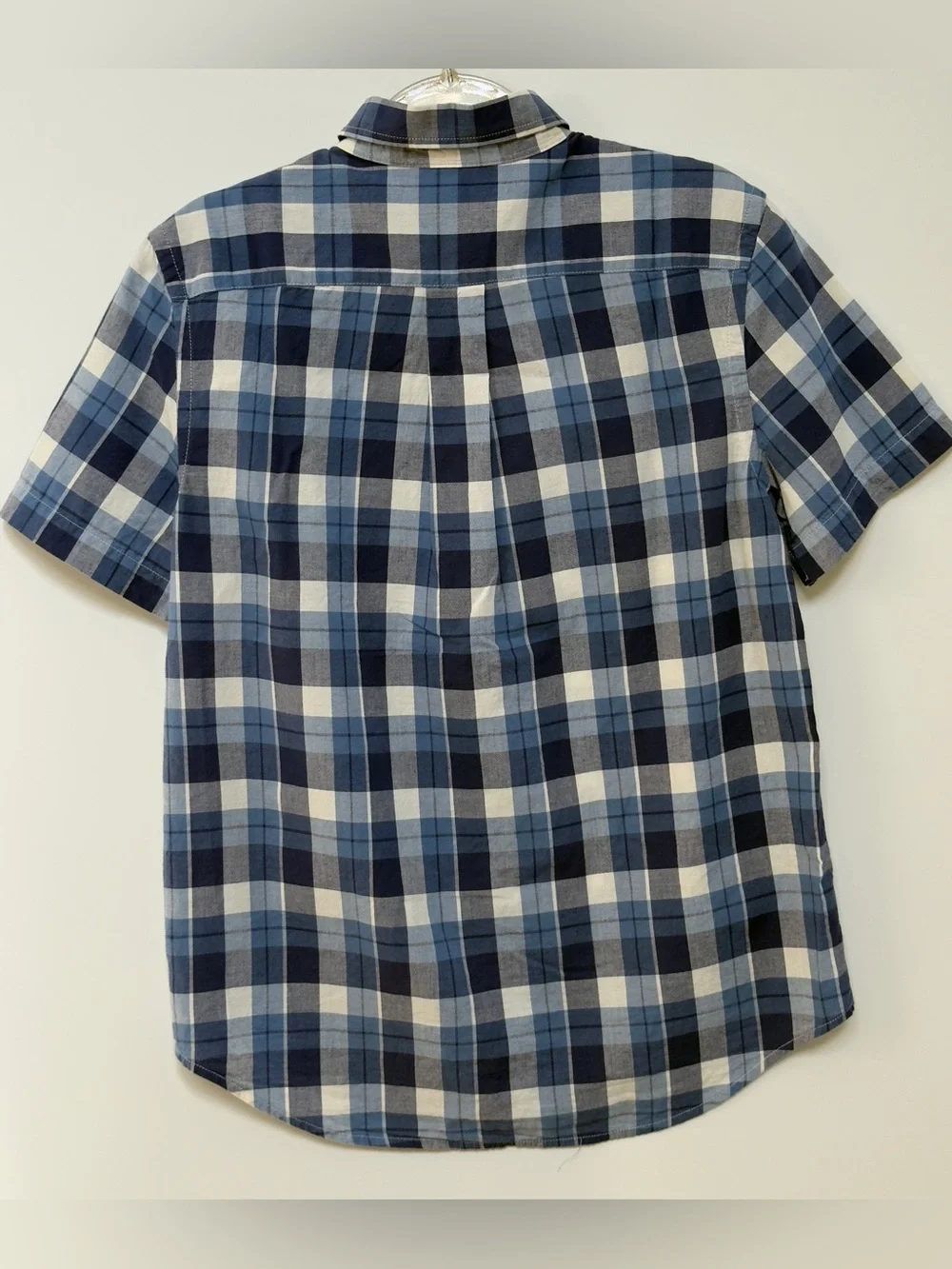 Ralph Lauren Boys 14/16 Plaid Button Down Short Sleeve
